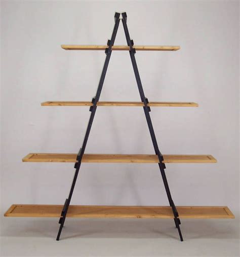 A-Frame Shelf Display for Commercial Spaces