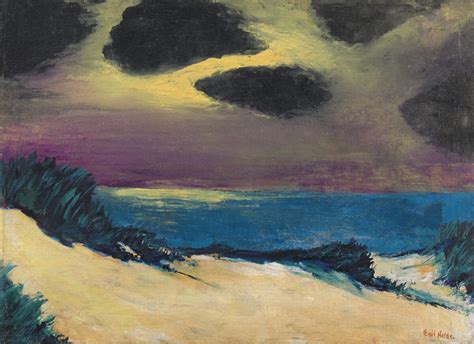 Vesterhavsklitter 1936 Emil Nolde SMK Open