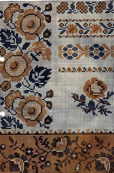 Пин от пользователя Nataliia Chernokoza на доске Needlepoint patterns