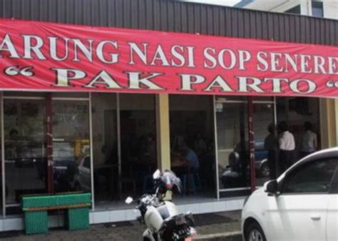 Jajal Kuliner Jadul Ala Sop Senerek Pak Parto Magelang Intip Lokasi