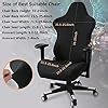 Housse Chaise Gaming Housse Fauteuil Bureau Pi Ces Ensemble Housse