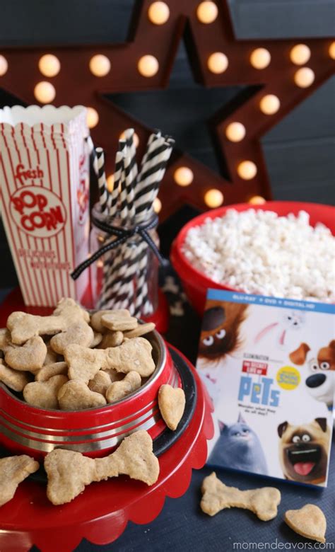 Homemade Dog Treats The Secret Life Of Pets Movie Night