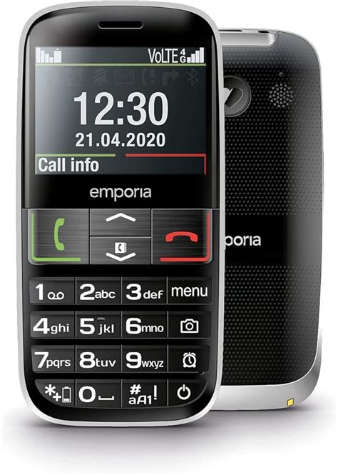 Emporia Active Senior Mobile Phone G Volte Button Mobile Phone G