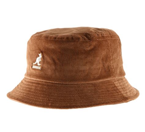 Bob Cord Bucket Chapeau Kangol Coton Velours C Tel