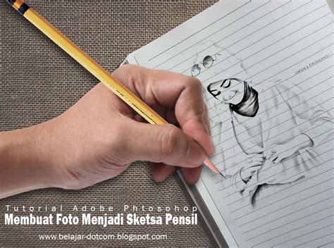 Membuat Foto Jadi Sketsa Dengan Photoshop IMAGESEE