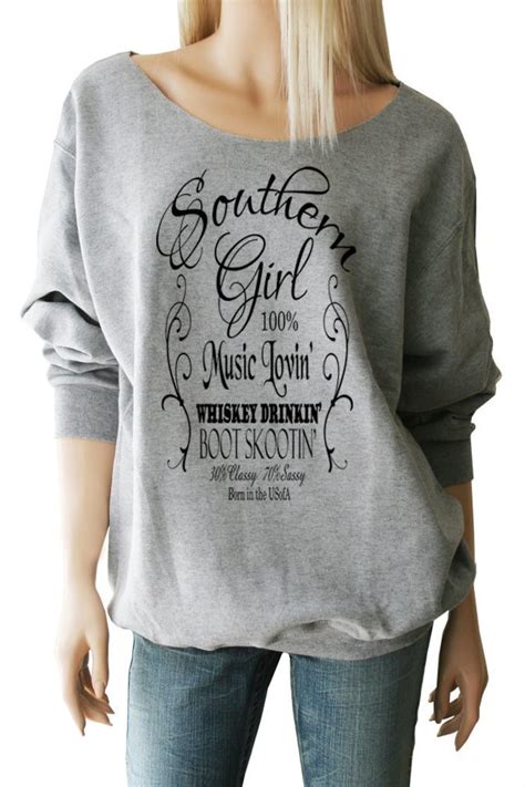 Southern Girl Sweatshirt Southern Girl Shirt Southern Shirts Country Music Whiskey Shirts