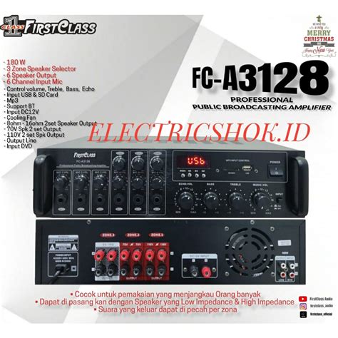 Jual Power Amplifier Firstclass Fca Fc A First Class Fca