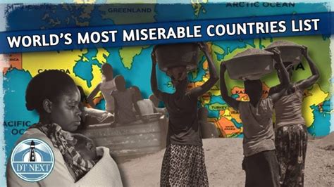 World S Most Miserable Countries Released By Steve Hanke