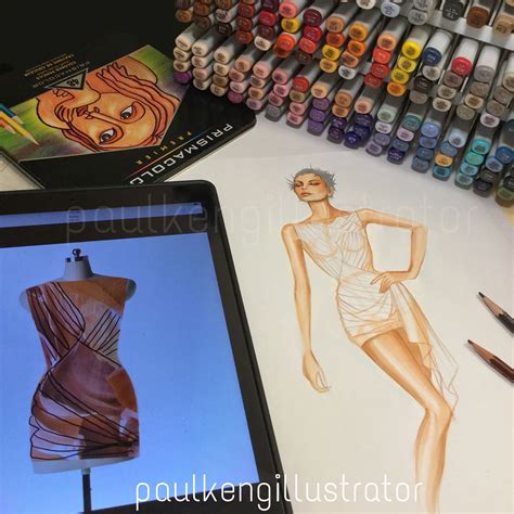 Fashion Design Illustration By Paul Keng Paulkengillustrator Fashion