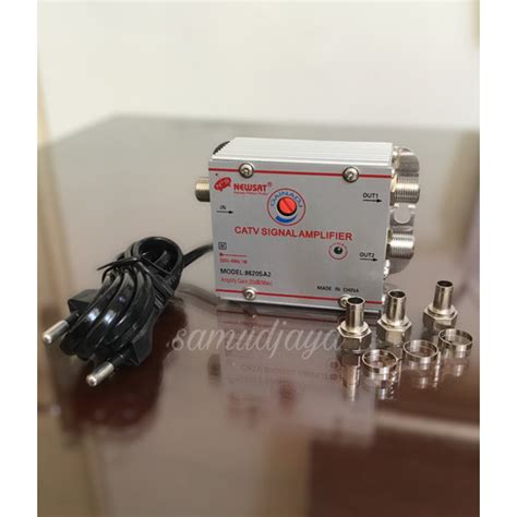 Jual Booster Tv Penguat Sinyal Tv Catv Signal Amplifier Satu Antena