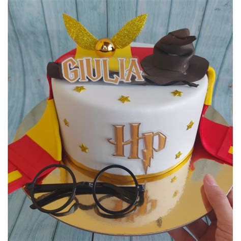 Torta Harry Potter Scenografica Realizzata In Gomma Eva Fommy