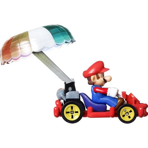 Mattel Hot Wheels Mario Kart Cars With Anemoper Mario In Pipe Frame