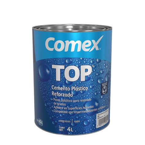 TOP CEMENTO PLASTICO REFORZADO 4L Pinturas Maravilla