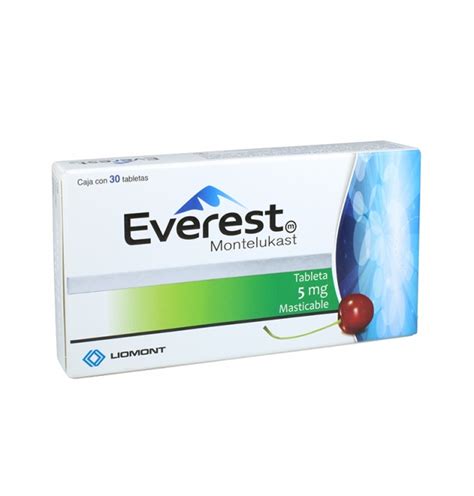 Everest 4 Mg Con 10 Tabletas Masticables