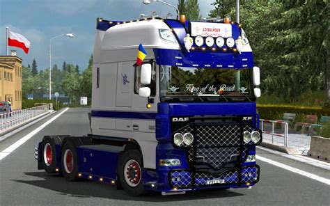 Daf Xf 105 Longline V11 128x Ets2 Mods Euro Truck Simulator 2