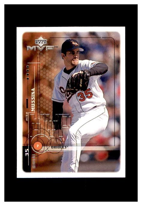 MIKE MUSSINA BALTIMORE ORIOLES UPPER DECK MVP 1999 27 EBay