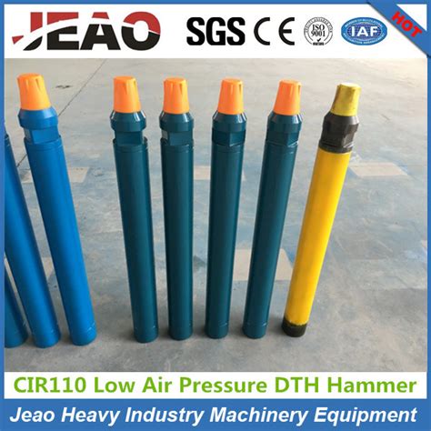 Cir110 Low Air Pressure Dth Hammer For Mining China Low Pressure Dth