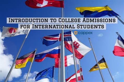 Introduction To College Admissions For International Students