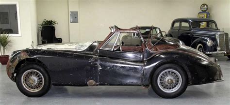 1954 Jaguar Xk120 Dhc4 Dusty Cars