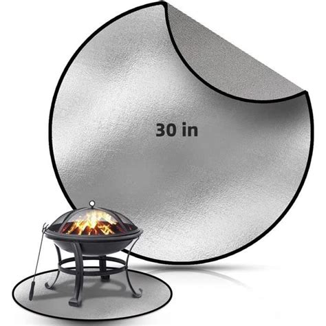 Tapis Anti Feu Cm Plaque Anti Feu Pour Poele A Bois Fire Pit Mat Pour