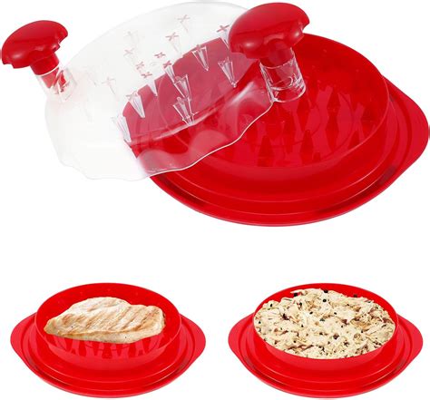 Chicken Shredder With Handle And Clear Lid Chicken Shredder Tool With