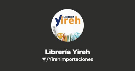 Librería Yireh Instagram Facebook Linktree