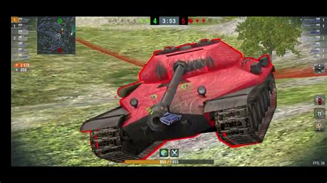 World Of Tanks Blitz AMX 50 100 4025 Damage 3 Kill Gameplay YouTube