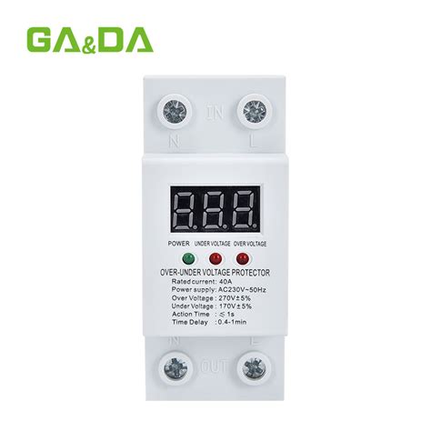 Wholesale Single Phase Automatic Under Voltage Protector Over Voltage