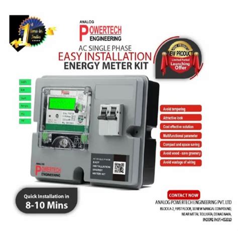 electronic digital energy meter   price  indore  analog