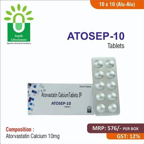 10 Mg Atorvastatin Calcium Tablets IP At Rs 576 Per Box Xtor In