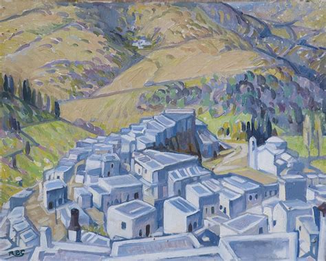 Lot 108 Cubist Landscape By Rosaleen Brigid Ganly Deveres Auctions