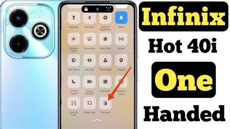 How To Enable One Handed Mode In Infinix Hot 40i Infinix Hot 40i One