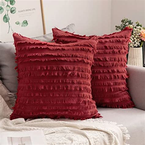 Best Dark Red Throw Pillows For Your Home