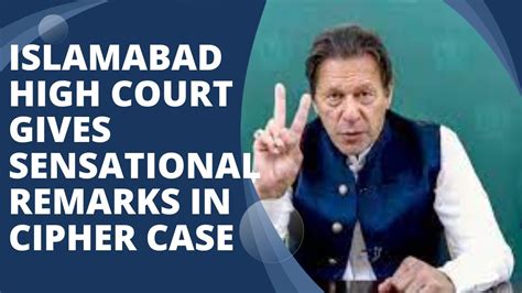 Islamabad High Court Directs Imran Khan To Approach Special Court