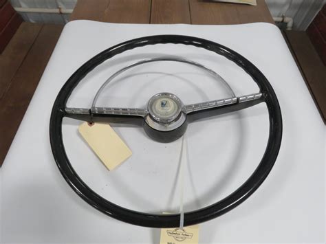 Lot 249s 1955 Ford Fairlane Original Steering Wheel Whorn Ring