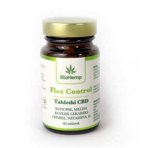 Tabletki Kolagenowe Z Cbd Flex Control Biohemp Pl