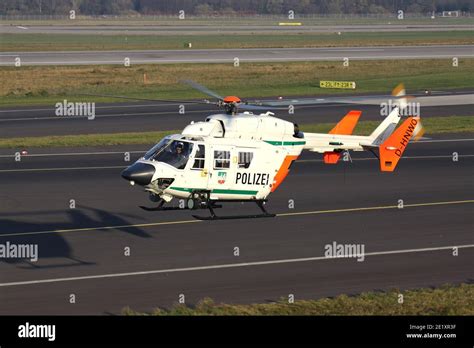 Mbb Bk117c 1 Helicopter Of The German North Rhine Westphalia Police