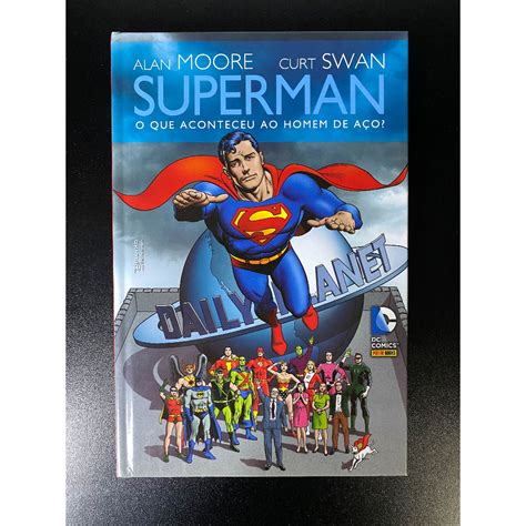 Superman O que aconteceu ao homem de aço Shopee Brasil