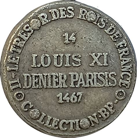 Token Collection Bp Le Tr Sor Des Rois De France Louis Xi