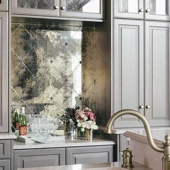 Mirrored Backsplash Bar Wall Tiles For Grey Kitchen Tile | Selfbacksplashbtowner