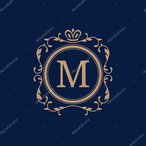 Vintage Monogram Template Stock Vector By ©mariakolyadina 98891084