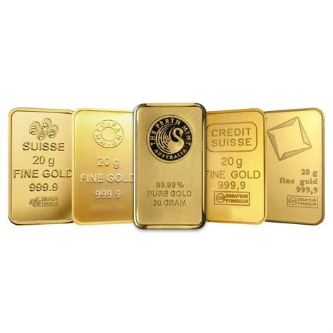 20 gram Gold Bar (Assorted) | 401Gold Inc