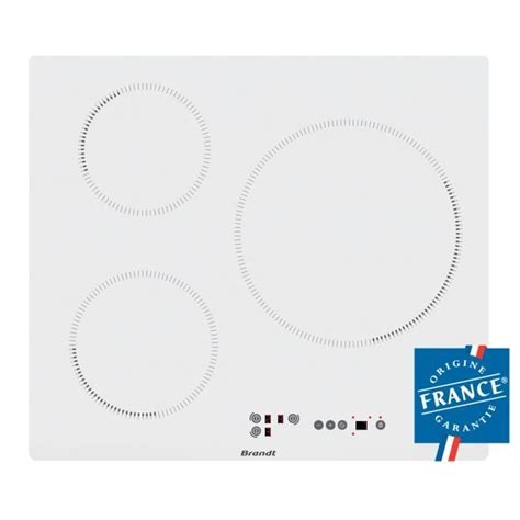 Plaque De Cuisson Induction BRANDT 3 Zones L58 X P51cm BPI6315W