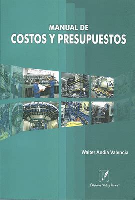 Manual De Costos Y Presupuestos San Cristobal Libros Sac Derechos