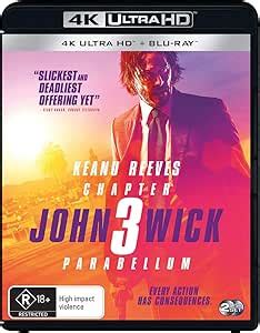 Amazon Co Jp John Wick Chapter 3 Parabellum 2 Disc 4K Ultra HD