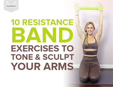 10 Resistance Band Exercises to Tone & Sculpt Your Arms | Fitness