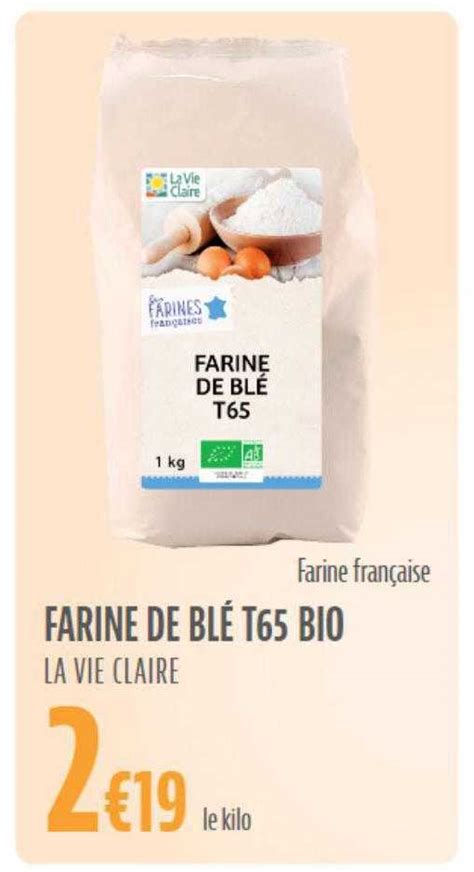 Promo Farine De Bl T Bio La Vie Claire Chez La Vie Claire