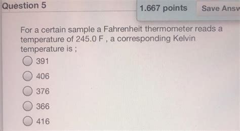 Solved Question 5 1 667 Points Save Ansv For A Certain Chegg