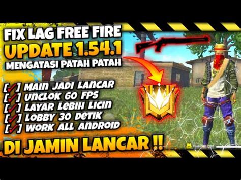 Fix Lag Free Fire Config Ff No Lag Terbaru Update Cara