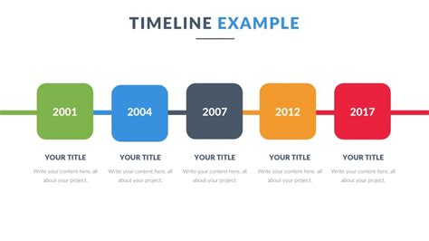 Free Timeline Template Google Slides